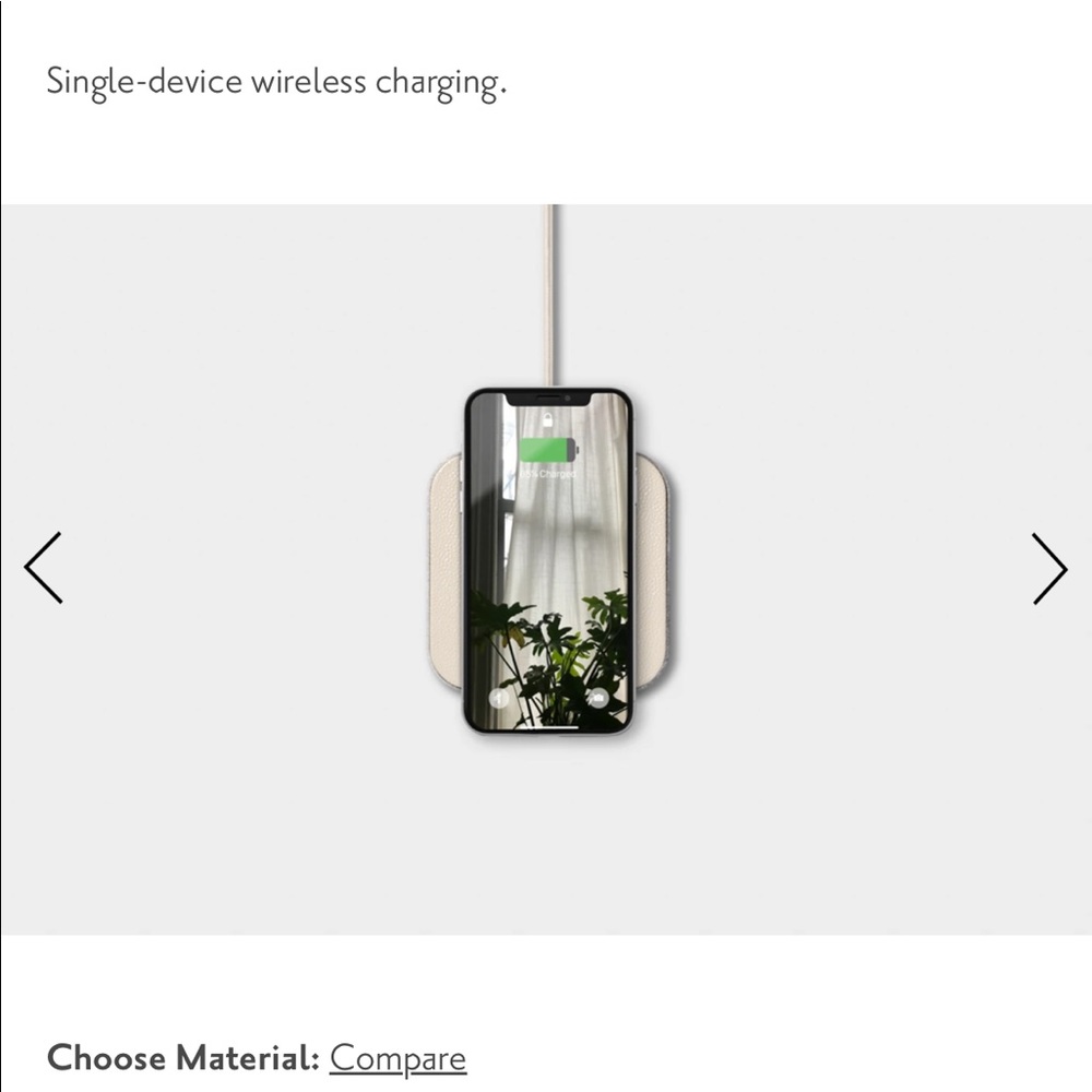 Courant Catch 1 Wireless Charger (White) - Picture 3 of 10